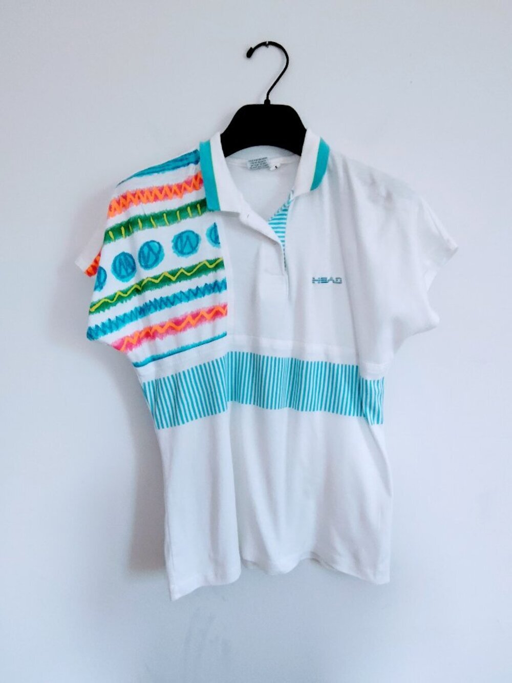 Head White Short-Sleeve Polo